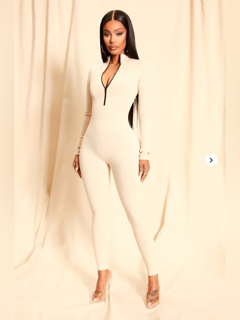 Fashion nova Jumpsuit - Off White